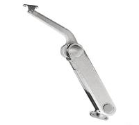 ComfyHarbor Bisagras de tapa ajustables con resorte de gas resistente de aleación de zinc para puertas de gabinete con funciones de permanencia aleatorias, para caja de juguetes, cofres de armario