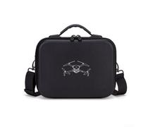 ComfyHarbor Bolsa de almacenamiento para DJI Lito 1/X1, funda de hombro portátil de poliuretano con compartimentos dedicados para control remoto, bolsa de transporte compacta gris negra para
