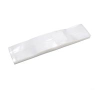 ComfyHarbor Bolsas de cultivo de hongos resistentes al calor de polipropileno con marco de ventilación de 0,2 um, 15 x 35 cm, diseño cuadrado transparente para engendro y sustrato