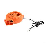 ComfyHarbor Bomba de aire eléctrica de plástico ABS de 3 W, diseño de bajo | Se adapta a disfraces inflables, juguetes, tamaño de 97 x 50 mm, alimentado por USB, portátil