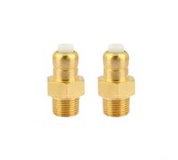 ComfyHarbor Bomba de lavado de alta presión Válvula de alivio térmico, Control de temperatura de latón, Para Homelite For Karcher, 145F Auto Heat Release, 1/4 NPT Roscado Dispositivo de seguridad
