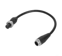 ComfyHarbor Cable de extensión de alimentación de 4 pines, para GoKart Pro/Kit, S/S-MAX/miniPRO/lite, adaptador de cobre de PVC de 24 cm, para protección del puerto de carga de scooter