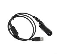 ComfyHarbor Cable de programación USB para radios bidireccionales Motorola DP4800 DP4801 DP4400 DP4401 DP4600 DP4601, se conecta a PC o portátil a través del puerto USB para lectura y escritura de