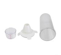 ComfyHarbor Caja de almacenamiento de detergente de plástico transparente Contenedor de jabón de lavandería Gran capacidad Tapa de boca ancha para detergente en polvo 800ML 1350ML 1800ML Ahorro de