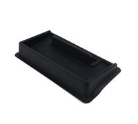 ComfyHarbor Caja de almacenamiento para salpicadero para Jimny 2019, bandeja organizadora de consola negra para teléfonos de hasta 165 mm, accesorios interiores de PVC y ABS
