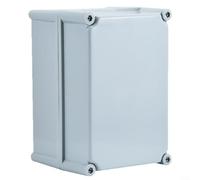 ComfyHarbor Caja de conexiones eléctrica al aire libre 100X100x75mm IP66 impermeable ABS recinto para sistemas de control de energía electrónicos DIY uso interior o todo clima, gris