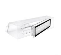 ComfyHarbor Caja de polvo D9 para Dreame para aspiradora robot L10 Plus, cubo de basura de repuesto ABS transparente, contenedor de desechos eficiente para desecho, 21,2 x 9,3 x 5 cm (D9)