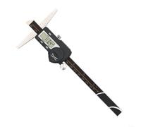 ComfyHarbor Calibrador digital de profundidad Vernier, herramienta de medición electrónica de calibre digital, acero inoxidable, pantalla LCD, IP54 impermeable, resolución de alta precisión de 0,01 mm