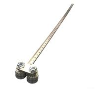 ComfyHarbor Calibradores de posicionamiento para sierras circulares, herramienta de corte de regla de riel guía ajustable para mediciones precisas de madera, plástico y metal, para una fácil