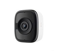 ComfyHarbor Cámara de seguridad 3K WiFi para interiores, detección humana con alertas, audio bidireccional para el cuidado de mascotas, grabación 24/7, unidad blanca de diseño compacto