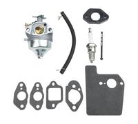 ComfyHarbor Carburador compatible con motor GCV190LA, se adapta a cortacésped HRX217 HRB217 HRX217K1, kit de carburador ajustado de fábrica para bajas RPM estables