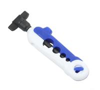 ComfyHarbor Carrete de línea de pesca, con resorte integrado, soporte de carrete de plástico ABS de capacidad de 500 yardas, para fundición de caña de mar, herramienta de bobinado portátil compacta