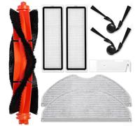 ComfyHarbor Cepillo principal de repuesto para cepillos laterales y trapeador para aspiradora Xiaomi Robot S40C y E101, para un mantenimiento eficiente del piso y una mejor eliminación de polvo y pelo