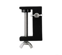 ComfyHarbor Clip de extensión de mesa de camping ajustable, estante de almacenamiento de aleación de aluminio, para lámpara y equipo, abrazadera de borde de acero inoxidable, para picnic al aire libre