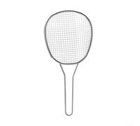 ComfyHarbor Colador de malla de acero inoxidable, espumador resistente con mango largo para cocinar eficientemente, drenar pasta, aceite y residuos, cocina de agarre cómodo (fino)