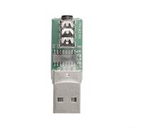 ComfyHarbor Conector de llave de entrenador de código USB para VBand, interfaz de práctica CW de 3.5 mm con reconocimiento automático/manual, compatible con iOS para aprendizaje de jamón (versión para