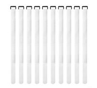 ComfyHarbor Correas de red de portería para fútbol de 14 x 3,6 cm, cierres de malla con longitud ajustable, cinta de fijación reutilizable para sujetar redes de fútbol a postes de portería, accesorios