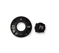 ComfyHarbor Cubierta para botón de interruptor de volumen del volante, para MINI, para BMW, para Cooper F54 F55 F56 F57 F60 Clubman Countryman 2014-2021 decoración interior personalizada (A)