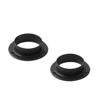 ComfyHarbor Cubierta protectora del pedalier, para la tapa de protección de rosca BB, diseño de hebilla de plástico, protector de rodamiento, negro, 2 unidades, para una fácil instalación, no requiere