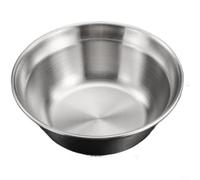 ComfyHarbor Cuenco vintage de acero inoxidable con acabado retro de copo de nieve gris para servir ensalada, aperitivos, salsa o barbacoa coreana en restaurantes o cocinas domésticas (A)