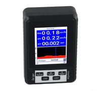 ComfyHarbor Detector de radiación nuclear, contador digital, monitor de rayos X gamma beta, con carga USB para detección de laboratorio