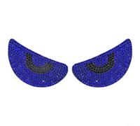 ComfyHarbor Diamante reflectante 3D para coche Mystic Eye, para casco de motocicleta y decoración exterior del vehículo, cubierta de arañazos, accesorio de moldura de diamantes de imitación
