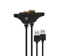 ComfyHarbor Diseñado para controladores Switch 2 con imán de 3 metros para cable trenzado que permite libertad de movimiento y fuente de alimentación constante durante el uso