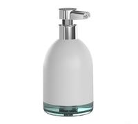 ComfyHarbor Dispensador automático de jabón de espuma, sensor inteligente con 5 niveles ajustables, dispensador eléctrico manos libres de 320 ml para baño, cocina, oficina, IPX7 impermeable, batería