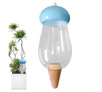 ComfyHarbor Dispositivo automático de riego de plantas, Bombillas de riego automático de diseño de hongos, para sistema de riego por goteo de jardín de casa, riego de flores de material ABS, con