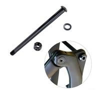 ComfyHarbor Eje pasante trasero de aleación de aluminio de 142/148 x 12 mm, para montaña, para marco de bicicleta, barra de bloqueo de cubo de 175 mm de longitud, con tuerca y junta, accesorio de