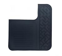 ComfyHarbor ES601 - Alfombrilla superior para máquina de café espresso, base de silicona antideslizante para herramientas de café y estación de manipulación, 30 x 31 cm, color negro