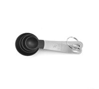 ComfyHarbor Felpudo de bienvenida, para uso en interiores y exteriores, tapete antideslizante de franela absorbente, para decoración de entrada, pasillo, cocina, baño, 40 x 60 cm (cuchara negra)