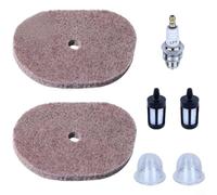 ComfyHarbor Filtro de aire chispa de filtro de combustible, para kit de bombillas de imprimación, compatible con recortadora FS40, FS50, FS56, FS70 FC56 FC70 KM56 HT56C, para piezas de podadora de