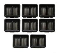ComfyHarbor Filtro de repuesto para H12 Pro/FlexReach/Dual/Ultra, H13/H15 Pro/Heat, para Mova M10/Pro/Station Floor Scrubber, cartucho de filtración PP lavable no tejido (8 piezas)