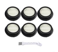 ComfyHarbor Filtro HEPA de repuesto, para SunSare X7A-US y para Fieety para aspiradora inalámbrica V7, filtros lavables de alta on cepillo de limpieza, captura el 99.97% de polvo fino