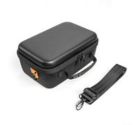 ComfyHarbor Funda de viaje portátil de EVA rígida para monitor de presión arterial con protección completa contra impactos, bolsillo interno de malla para puños y accesorios, compatible con OM-RON