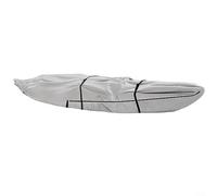 ComfyHarbor Funda KAYAK para canoa al aire libre, tela Oxford 420D impermeable, protección solar resistente a los rayos UV, resistente al desgarro, con diseño de cremallera, se adapta a barcos de 10