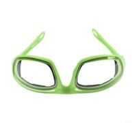 ComfyHarbor Gafas de cebolla, seguridad para cortar sin desgarros, cómodo sello de espuma, lentes antivaho, diseño unisex con caja de almacenamiento para preparación de alimentos de cocina (verde)