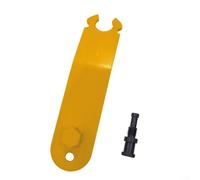 ComfyHarbor Herramienta de ajuste de alineación de puerta de coche, kit de reparación de carrocería de acero al carbono resistente para sedán, camioneta, bisagra, corrección de abolladuras, 21,5 x 5