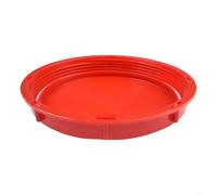ComfyHarbor IBC Tapa del tanque Cubierta roja de polipropileno con junta para contenedor de almacenamiento de líquidos de 1000L Bolsa industrial a granel Buen reemplazo de sello para varios modelos (C