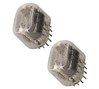 ComfyHarbor IN-12 Nixie Tube, luz indicadora de neón digital retro, para kit de reloj, componente de placa de desarrollo de semiconductores de metal de vidrio de alta confiabilidad