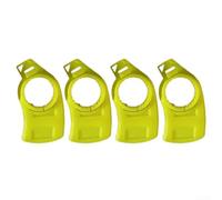 ComfyHarbor Indicadores de tuerca de rueda de 32 mm compatibles con vehículos comerciales y remolques, alertas de seguridad de tuercas sueltas de construcción ABS, detección visual basada en