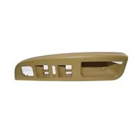 ComfyHarbor Interruptor de ventana de puerta delantera interior Bisel Trim 1K4868049C plástico beige claro beige oscuro para Golf MK5 2006-2009 y para Jetta MK5 2005-2010 fácil instalación diseño