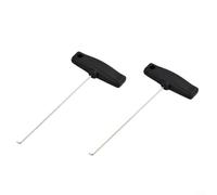 ComfyHarbor Juego de herramientas de extracción de tablero de instrumentos 2 piezas de metal y plástico Extractores de gancho de 185 mm para Mercedes para BENZ SL R107 R129 W114 W115 Coupe para