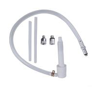 ComfyHarbor Kit de aceite para engranajes de unidad inferior con giro de 3/8 pulgadas, adaptadores de 8 mm y 10 mm para motores fueraborda marinos, se adapta a botellas estándar de un cuarto de galón