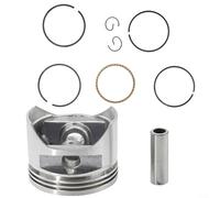 ComfyHarbor Kit de alta compresión para pistón de 68 mm/70 mm, para GX160, para GX200, para GX390, 6.5HP, motores de 7.5HP, parte superior plana diseñada, sellado óptimo, resistencia al desgaste