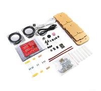 ComfyHarbor Kit de altavoces DIY con funda transparente, módulo de audio estéreo y chip 8002, proyecto educativo de soldadura electrónica alimentado por USB 5V2A para principiantes y entusiastas (con