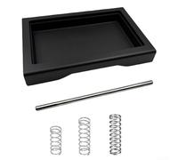 ComfyHarbor Kit de bandeja de goteo de perfil bajo, con 6 9 12 bares, resorte OPV y, para tubo de acero para Gaggia Classic, para Pro RI9403/RI9480 RI9380 New Classic, resistente al calor (juego de 5