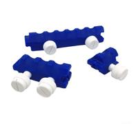 ComfyHarbor Kit de barra de reparación de abolladuras de coche de 3 piezas con gancho limitador de cuerpo de Fulcrum, herramientas de hebilla de ranura antideslizante para panel automotriz de plástico