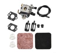 ComfyHarbor Kit de carburador para FS80R/FS85/FS75/FS76/FS85R/KM80/KM85/HT70/HT75, recortadora de setos de podadora de poste sustituye a C1Q-S186 C1Q-S97 C1Q-S28E